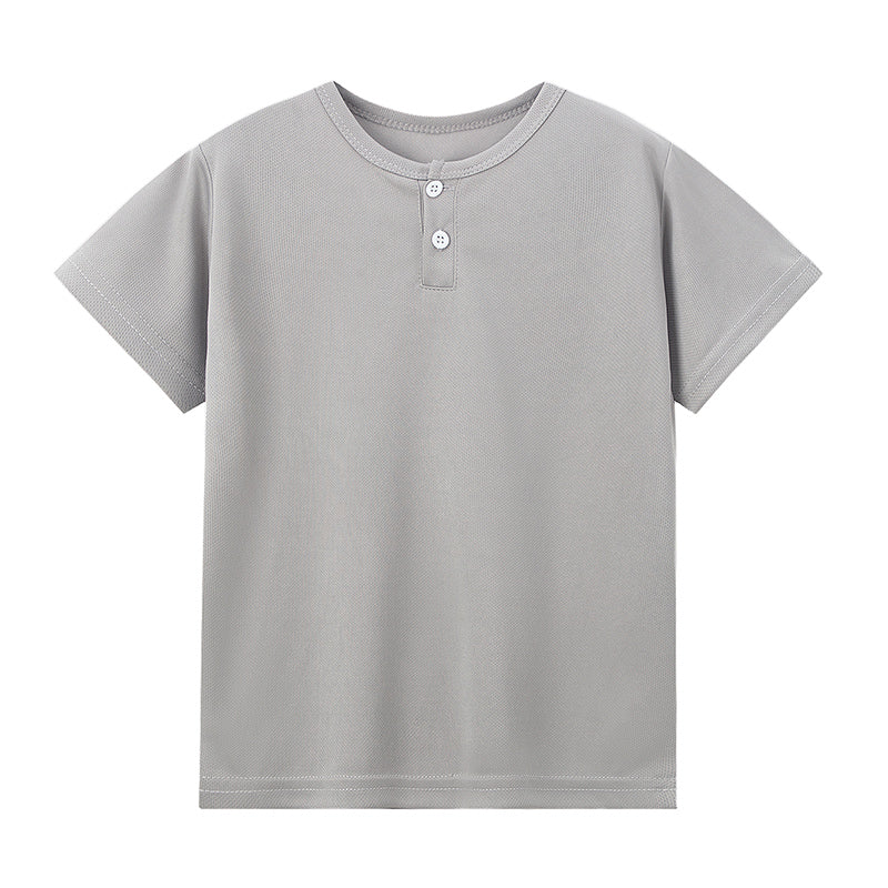 Kids’ Cool Breeze Button T-Shirt