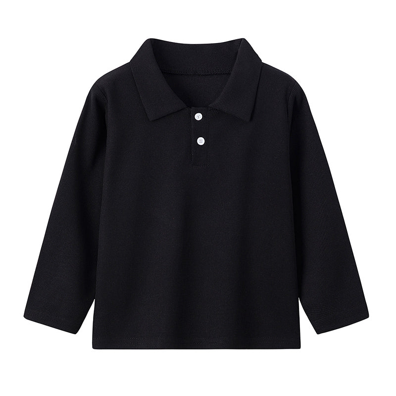 Kids’ Classic Long Sleeve Polo Shirt