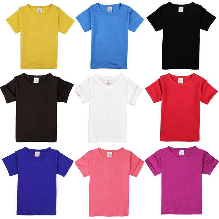 Kids’ Everyday Basic T-Shirt – Multi-Color Collection