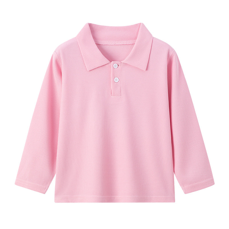 Kids’ Classic Long Sleeve Polo Shirt